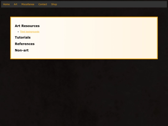 Resources screenshot