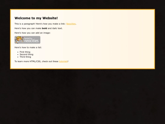 test screenshot