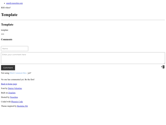 blogs/template/template screenshot
