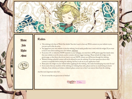 rules screenshot