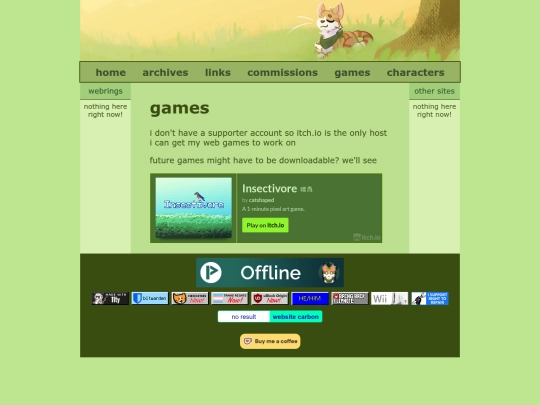 games screenshot