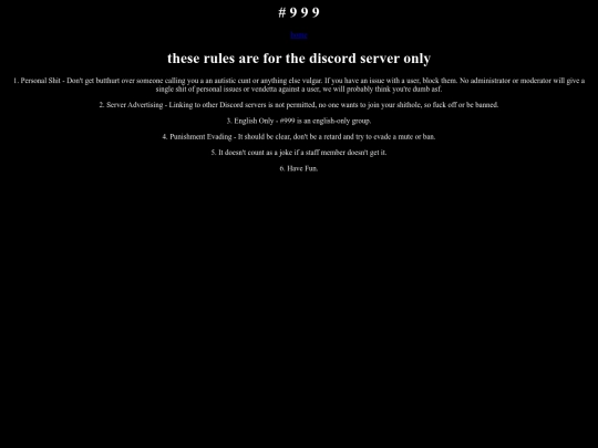 rules screenshot