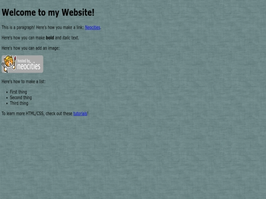 index screenshot