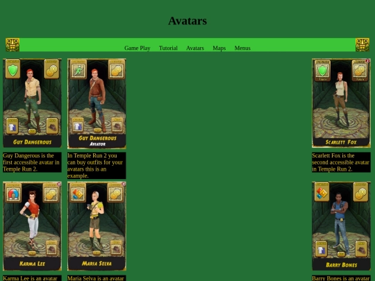 avatars screenshot