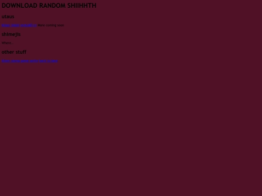 Utau-and-shimejis screenshot