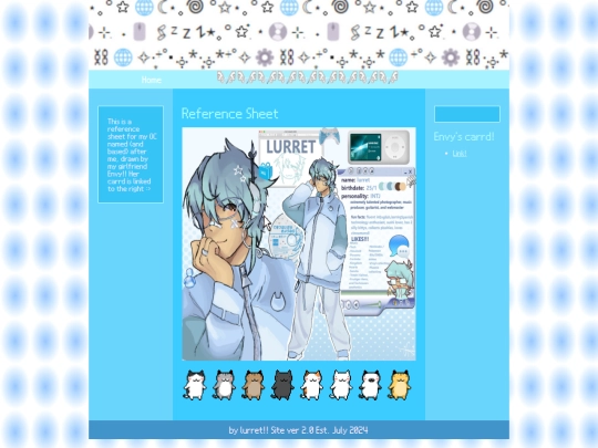 referencesheet screenshot