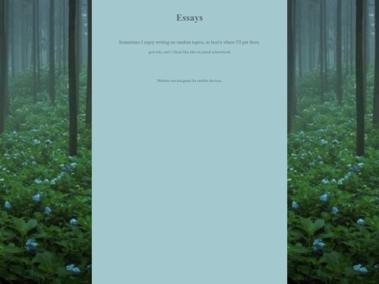 essay screenshot