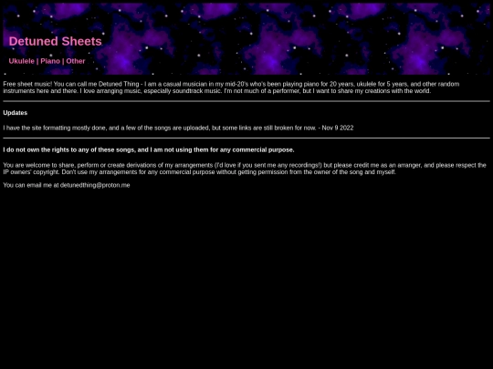 index screenshot