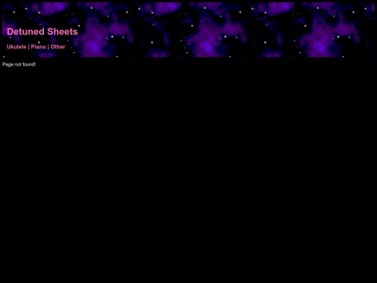 not_found screenshot