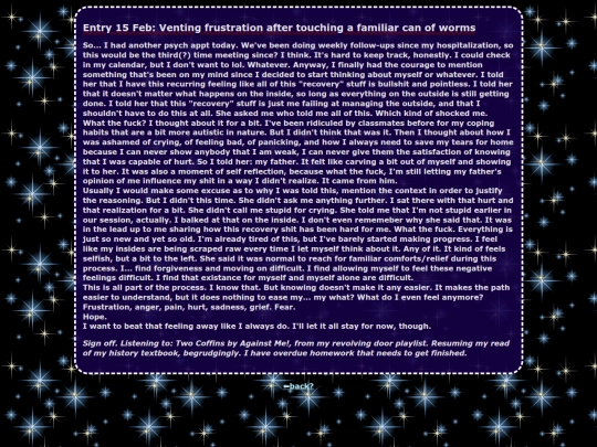 secretdiary/diary02152024 screenshot