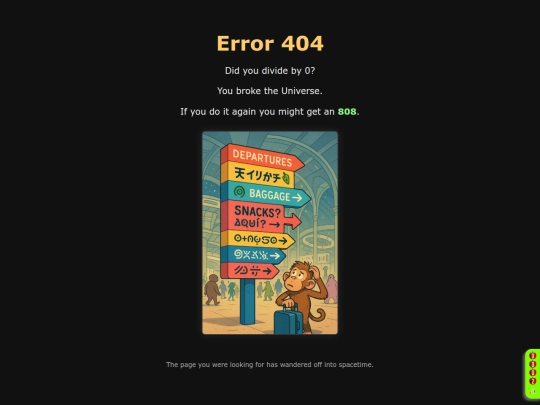 not_found screenshot