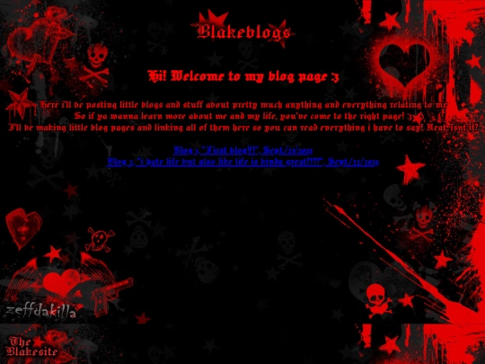 blakeblogs screenshot