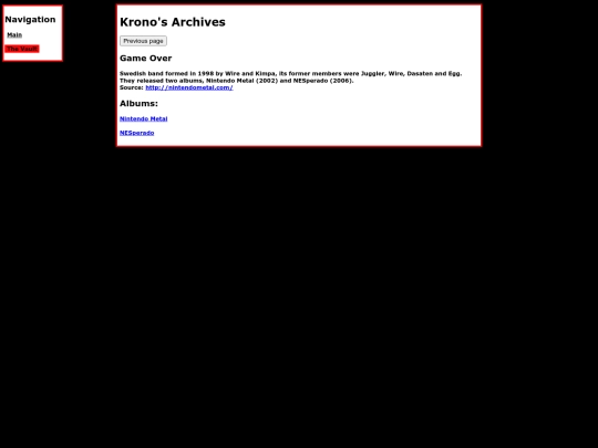 gameover screenshot