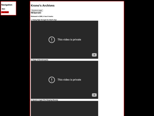 nesperado screenshot