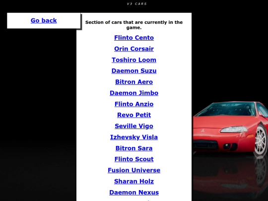 list/V3 screenshot