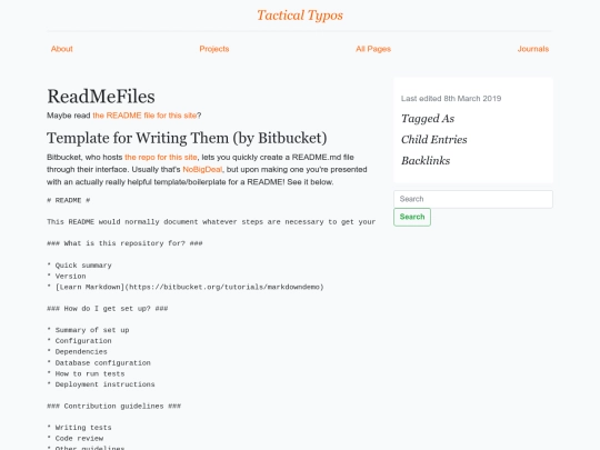 ReadMeFiles screenshot