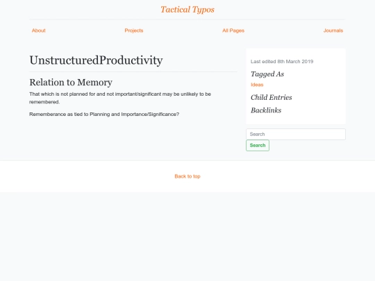 UnstructuredProductivity screenshot