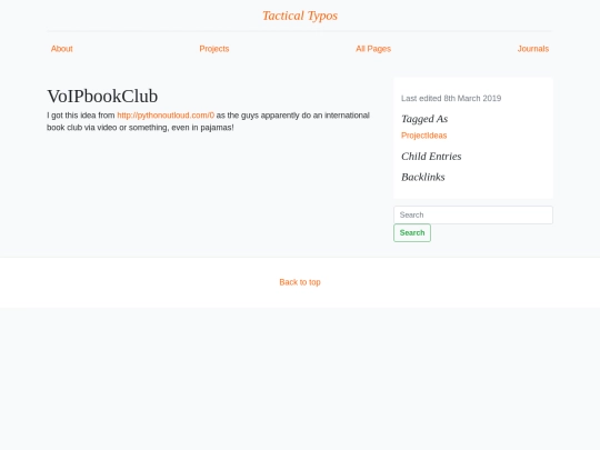 VoIPbookClub screenshot