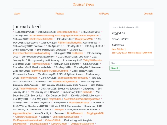 journals-feed screenshot
