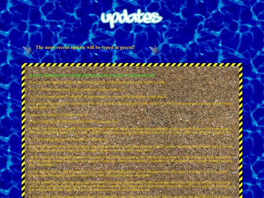 updates screenshot