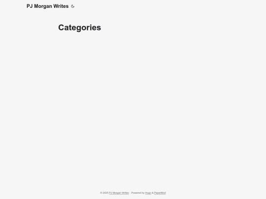 categories screenshot