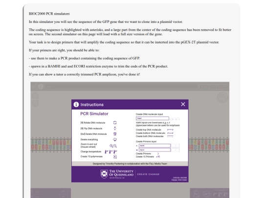 BIOC2000 screenshot