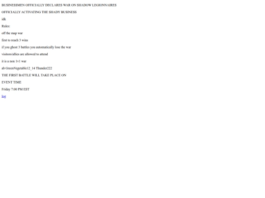 declarationofwarONSL screenshot