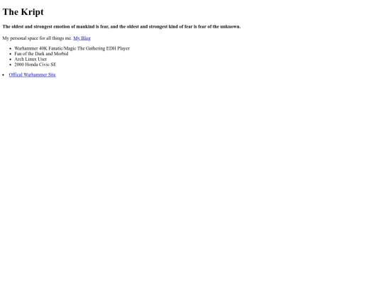 index screenshot