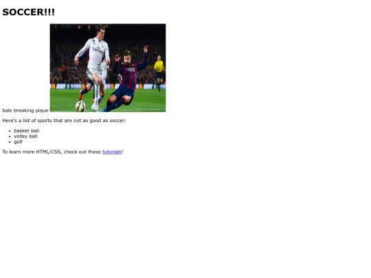 sports screenshot