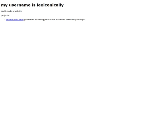 index screenshot