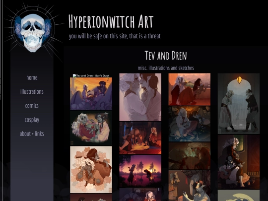 tevdren-illustrations screenshot