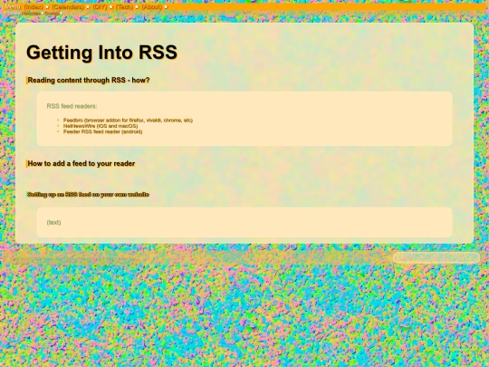 online/rssfeeds screenshot