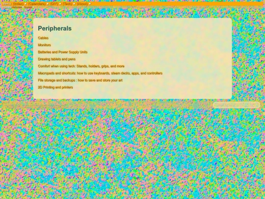 peripherals screenshot