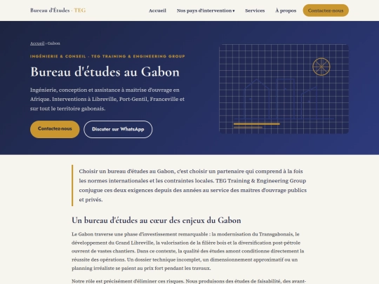 bureau-etudes-gabon screenshot