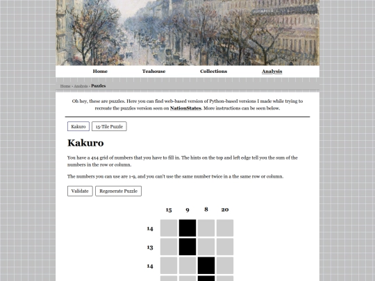 analysis/puzzles screenshot