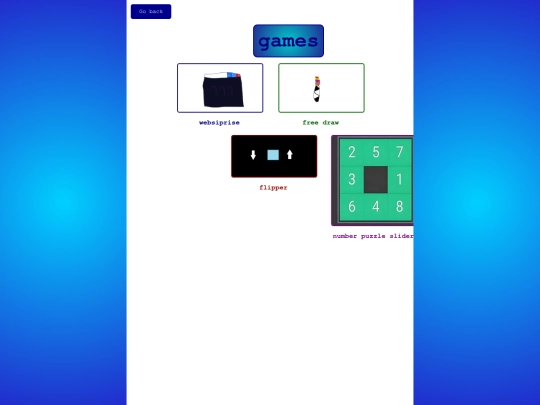 games screenshot