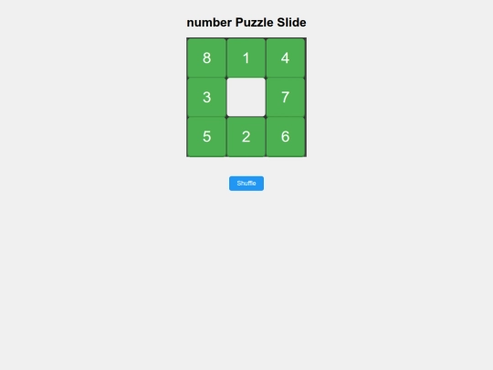 numberpuzzleslide screenshot