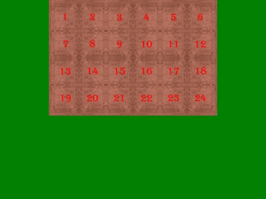 advent/1999/calendar screenshot