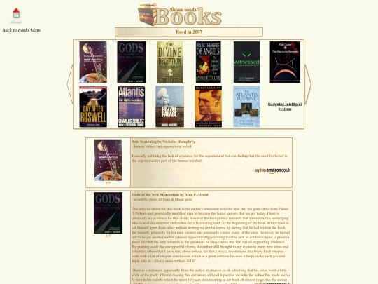 books/2007 screenshot