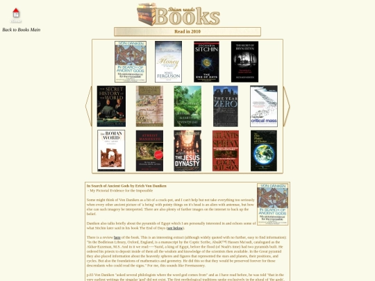 books/2010 screenshot
