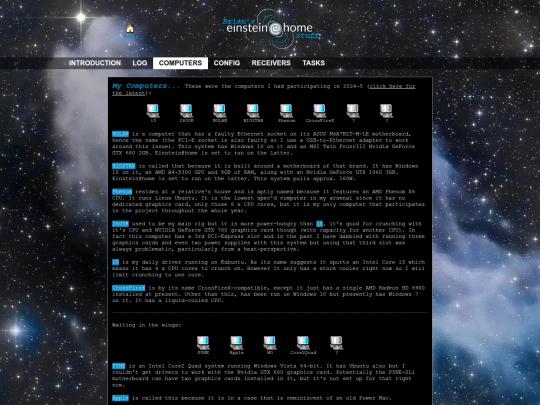 einsteinathome/computers2024 screenshot
