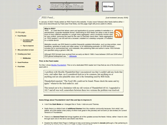 how2/rss screenshot