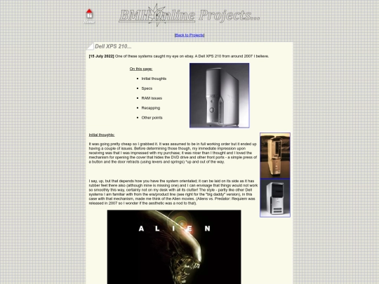 projects/dell_xps_210 screenshot