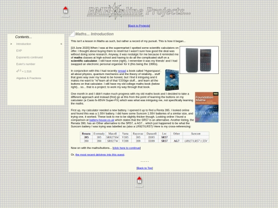 projects/maths/maths_intro screenshot