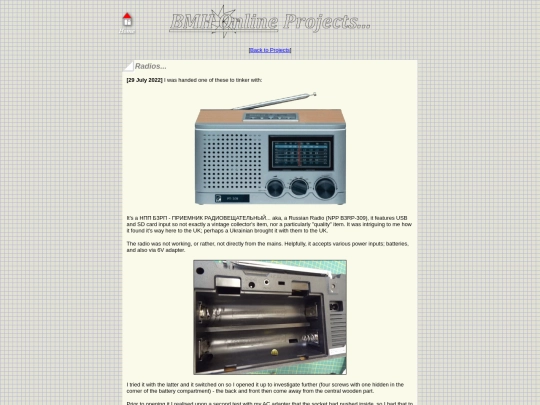 projects/radios screenshot