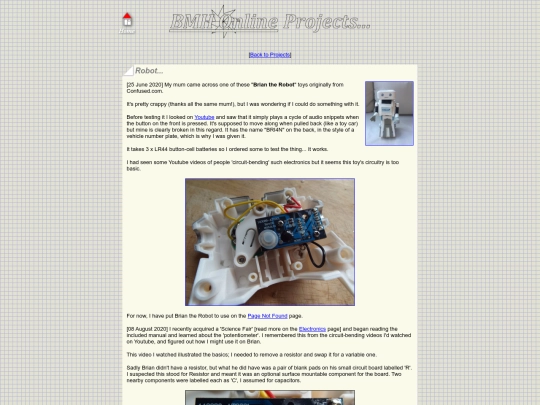 projects/robot screenshot