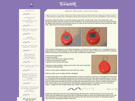 tamagotchi screenshot