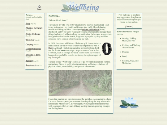 wellbeing screenshot