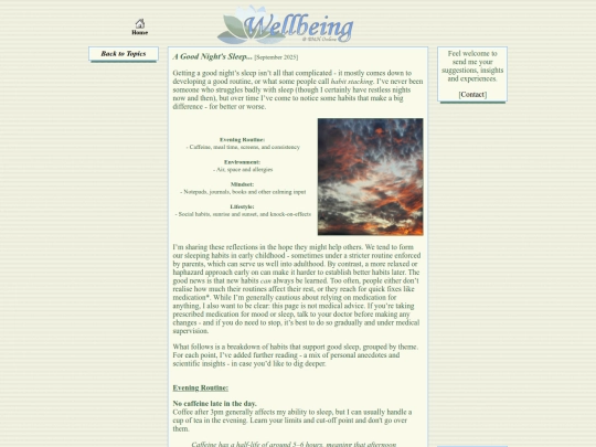 wellbeing/sleep screenshot