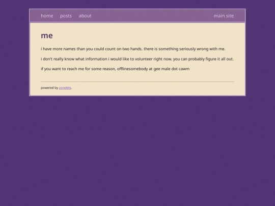 blog/about screenshot